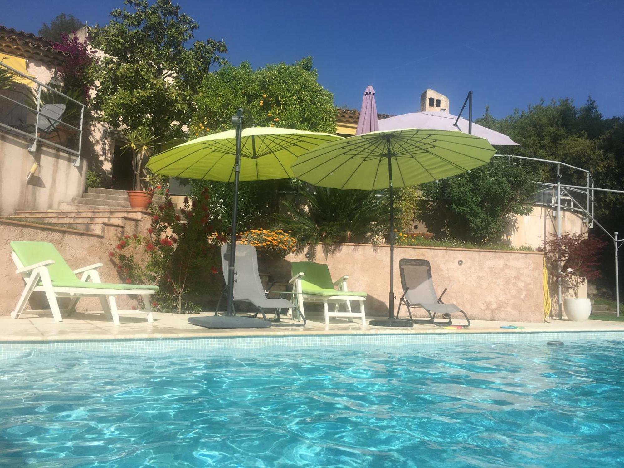 Studio Chez Charles Et Marie, Independant De La Maison, Acces Piscine, Tres Calme, Рокфор Ле Па Екстериор снимка